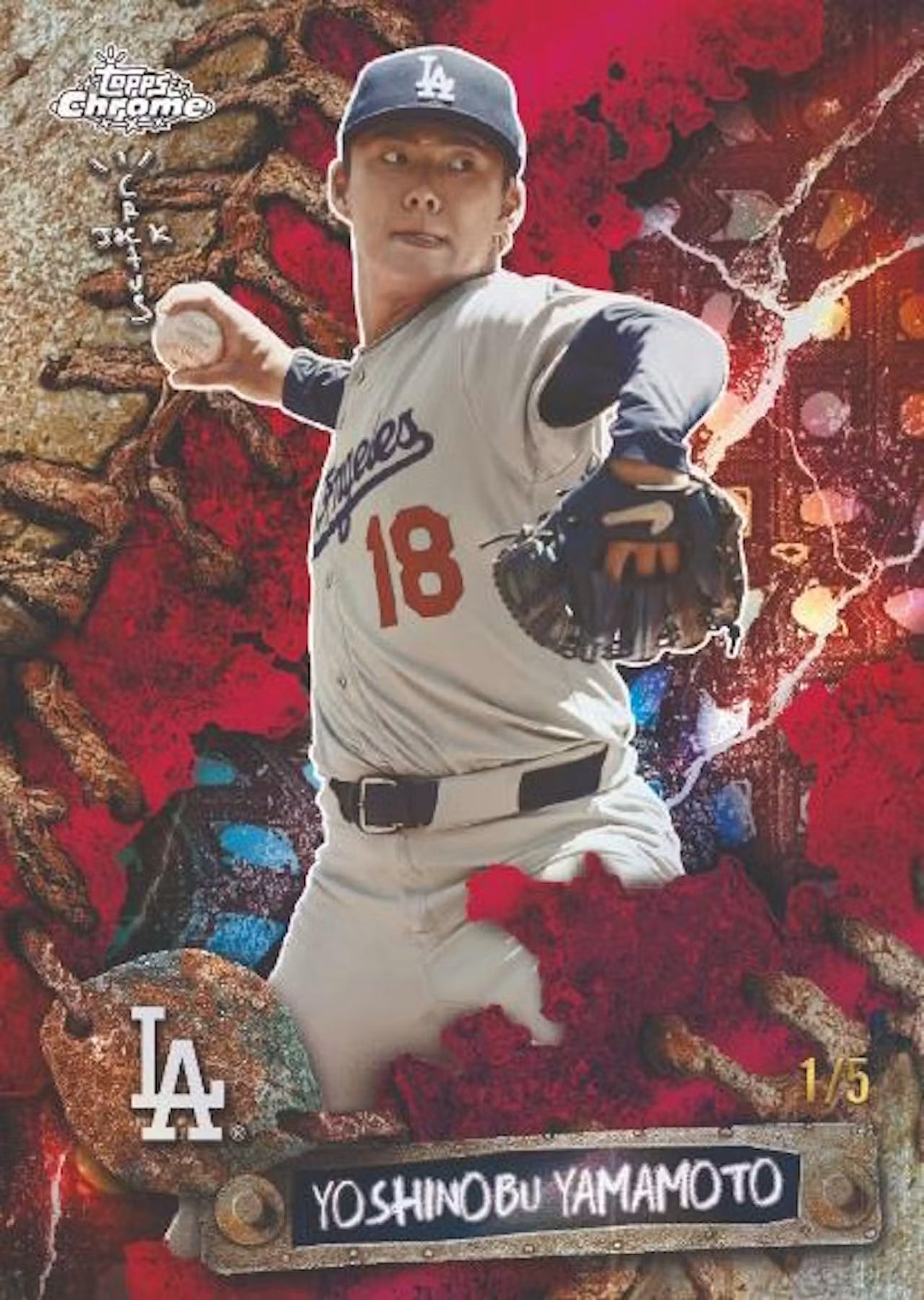 2026 Topps Chrome X Cactus Jack Fanatics Fest NYC Baseball Trading Cards LV