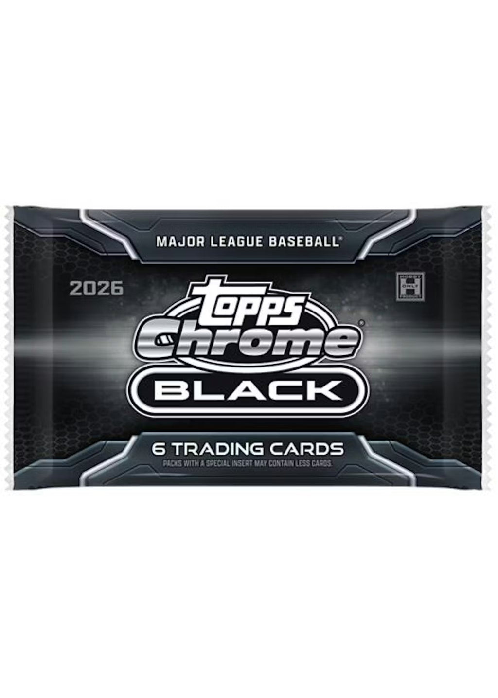 2026 Topps Chrome Black Baseball Hobby Trading Cards LV