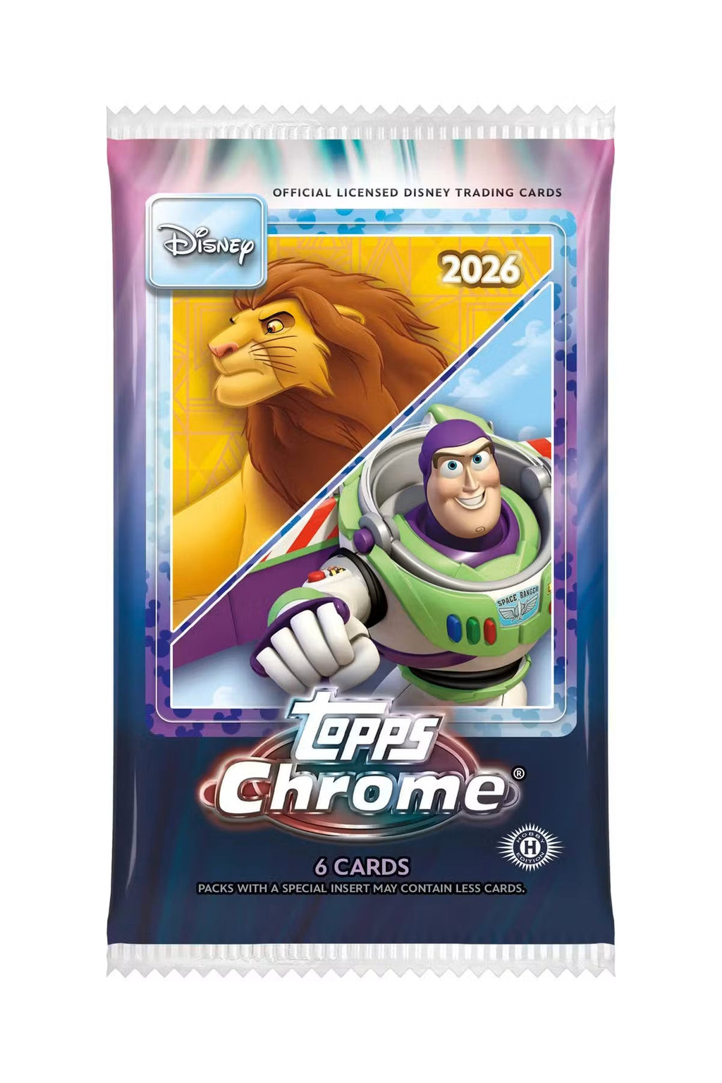 2026 Topps Chrome Disney Hobby Trading Cards LV
