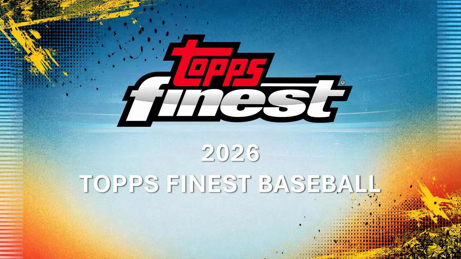 2026 Topps Finest Baseball Mega Trading Cards LV