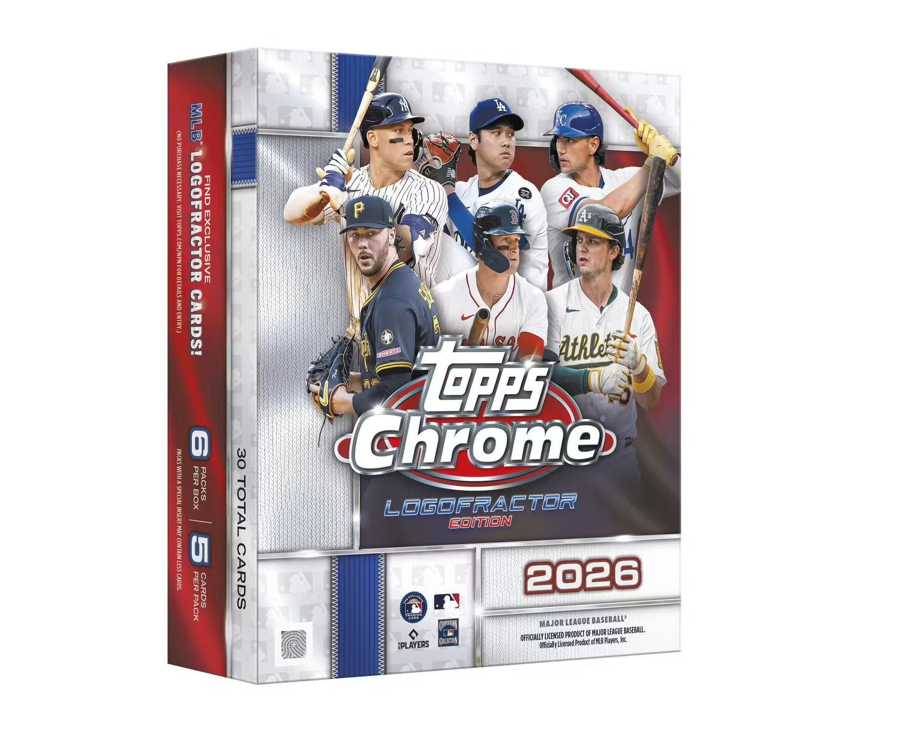 2026 Topps Chrome Baseball Logofractor Edition Trading Cards LV