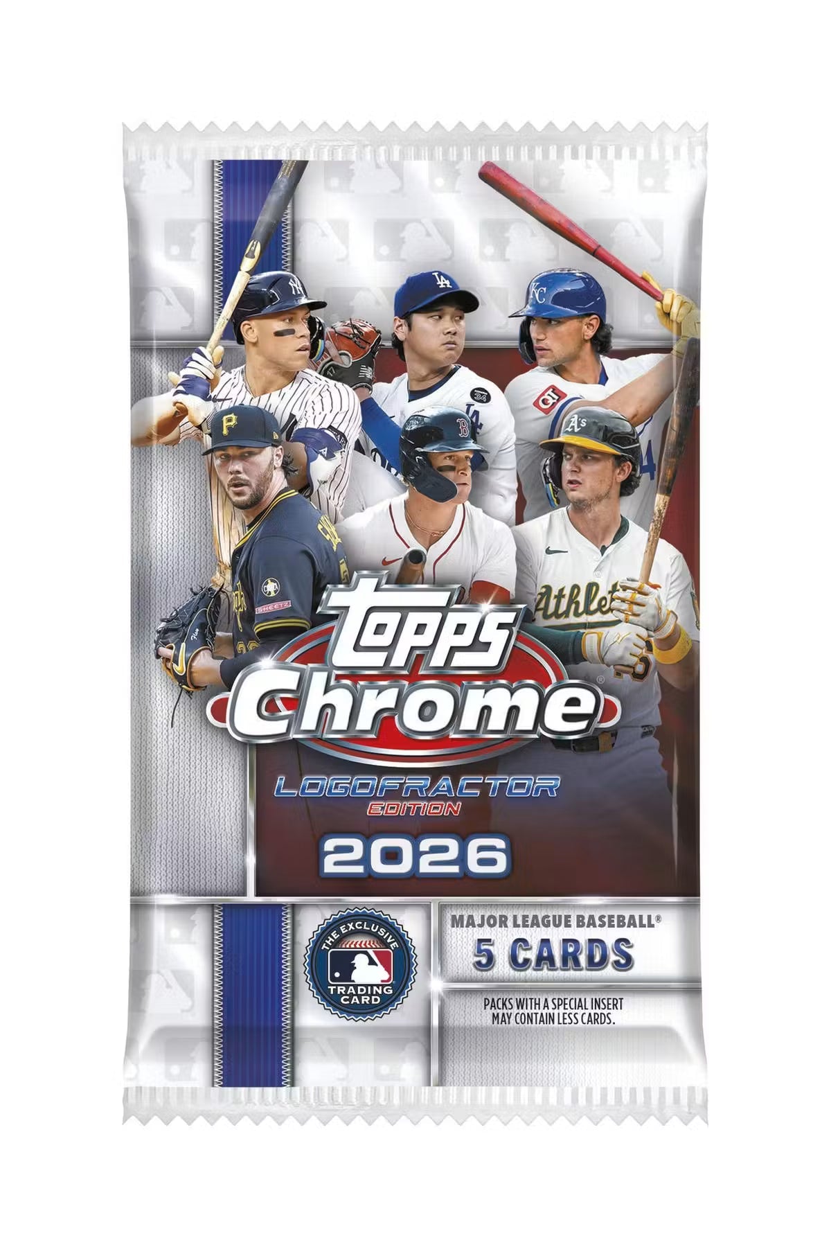 2026 Topps Chrome Baseball Logofractor Edition Trading Cards LV