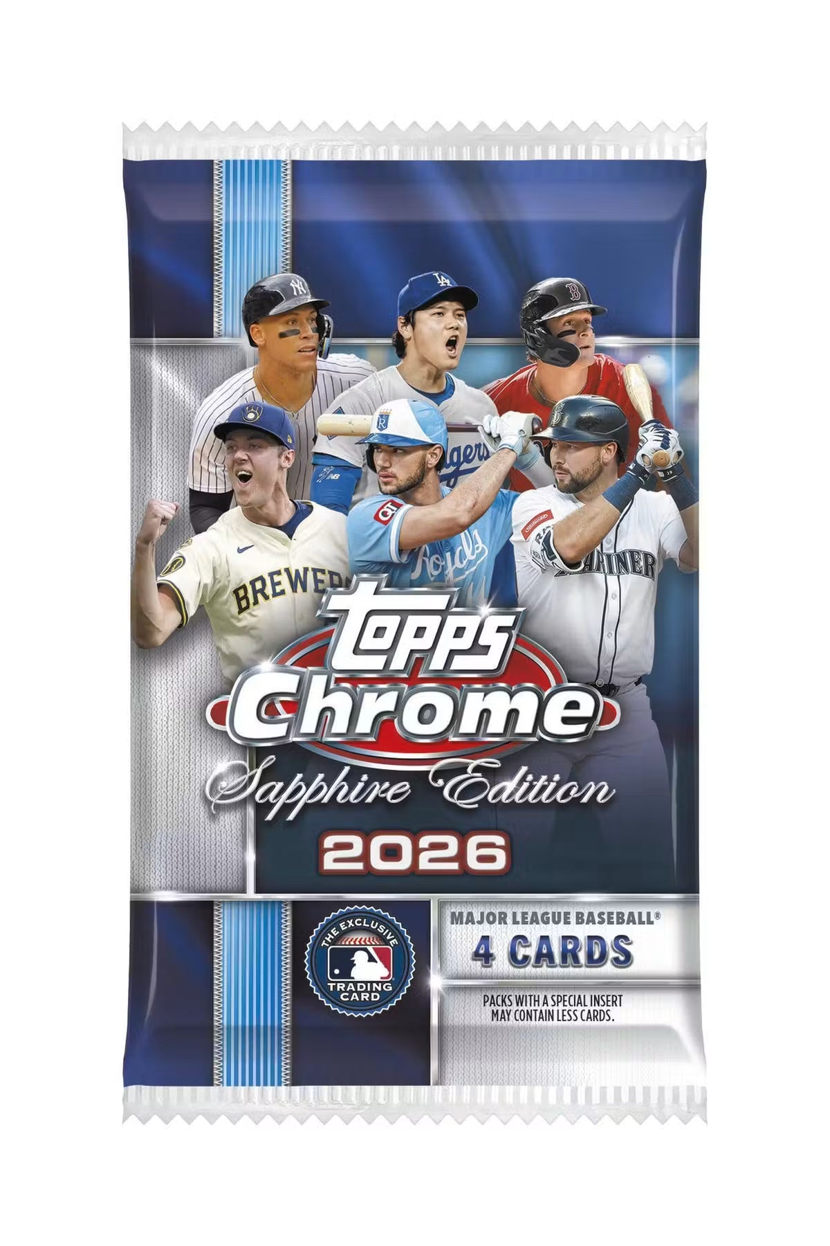 2026 Topps Chrome Baseball Sapphire Edition Trading Cards LV