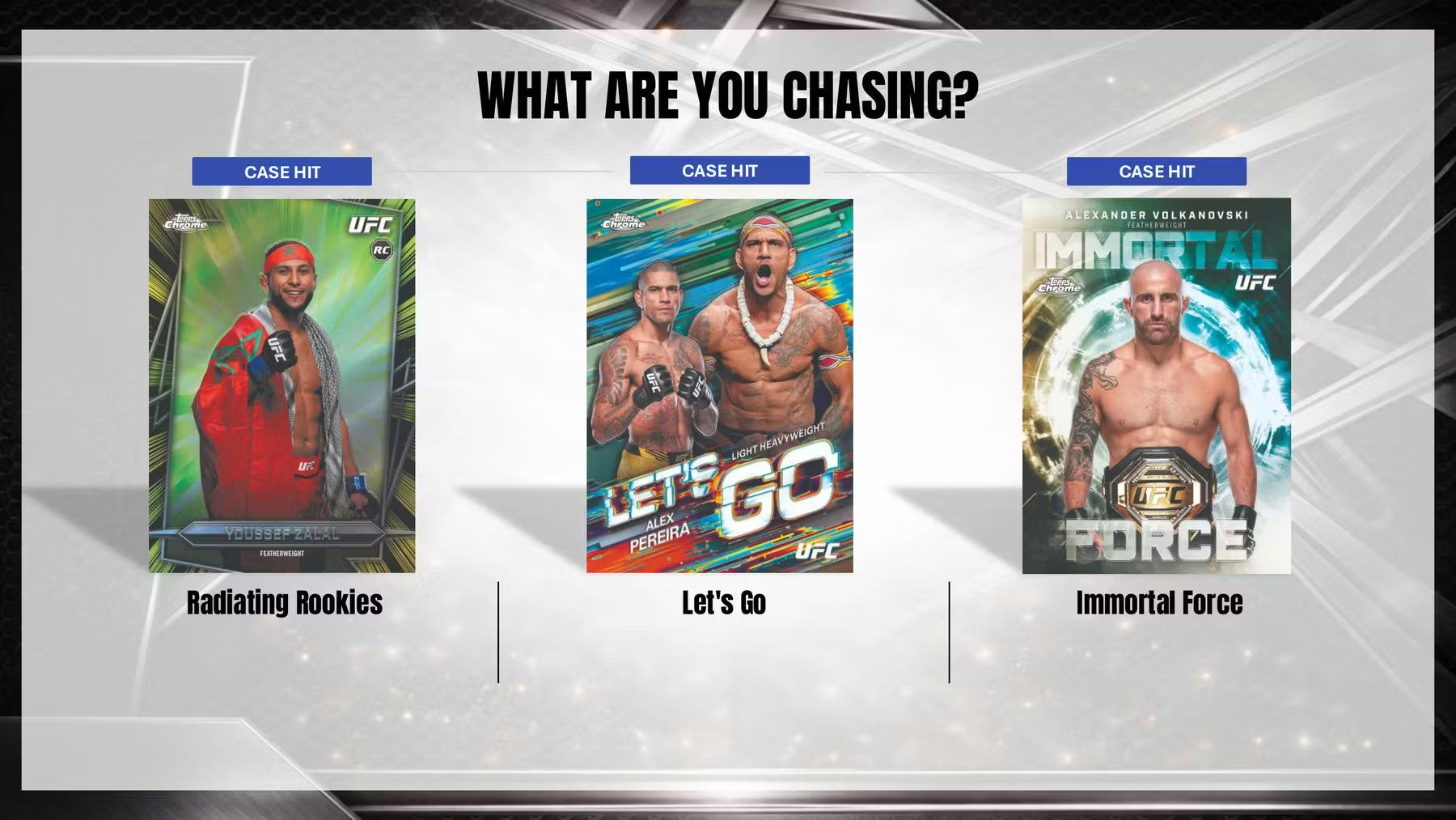 2026 Topps Chrome UFC Breakers Delight Trading Cards LV