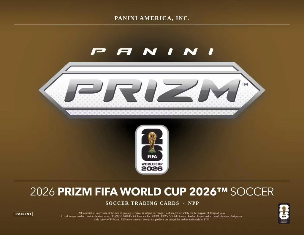 2026 Panini Prizm FIFA World Cup Soccer Hobby Blaster Trading Cards LV