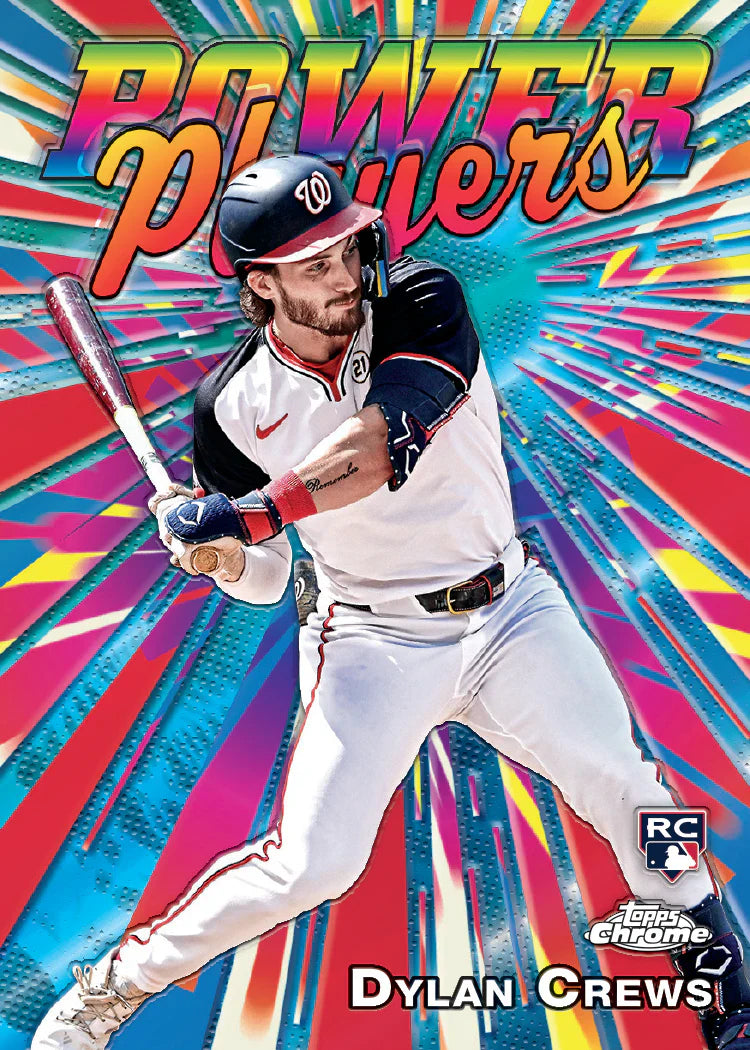 2025 Topps Chrome Baseball Mega Trading Cards LV