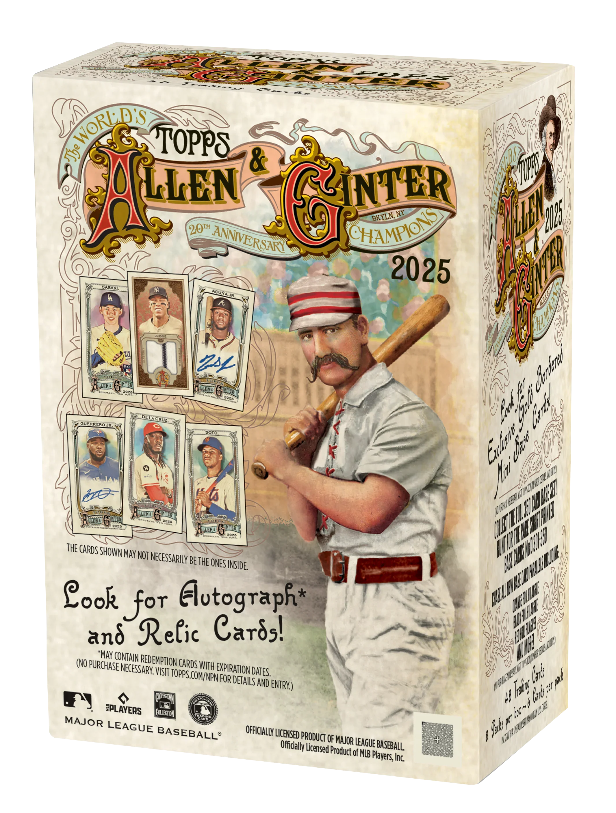 2025 Topps Allen and Ginter Baseball Blaster Trading Cards LV