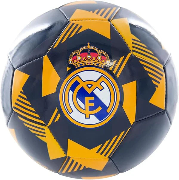 REAL MADRID Ultimate Fan Pack | 5-PC Los Blancos Bundle — Jacket, Jersey, Tee, Scarf + Ball | Hala Madrid! LV