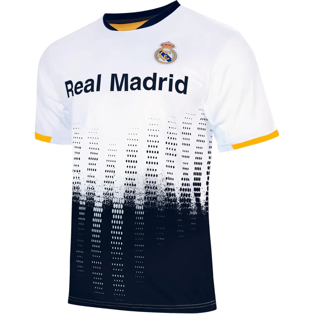 REAL MADRID Ultimate Fan Pack | 5-PC Los Blancos Bundle — Jacket, Jersey, Tee, Scarf + Ball | Hala Madrid! LV