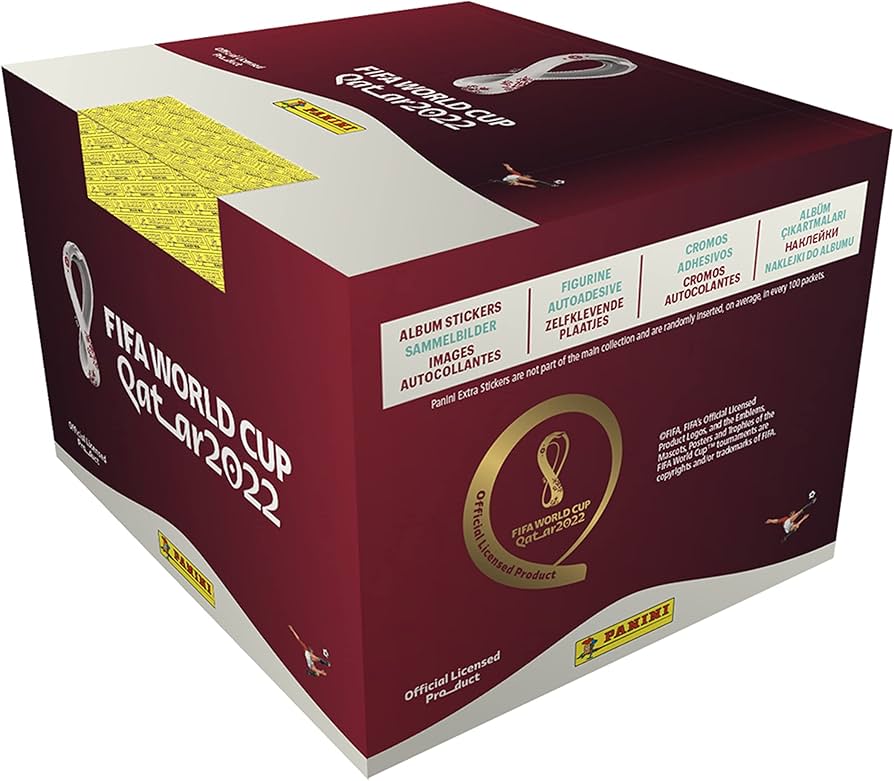 2022 Panini FIFA World Cup Qatar Soccer Stickers LV