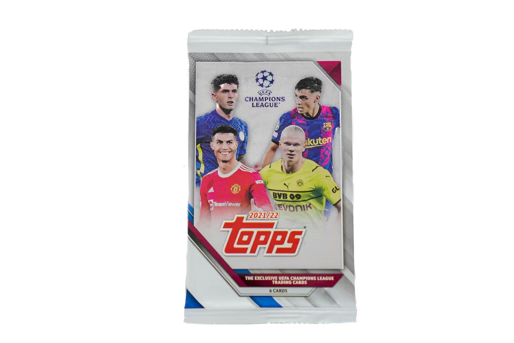 2021-22 Topps UEFA Champions League Collection Soccer Blaster Trading Cards LV