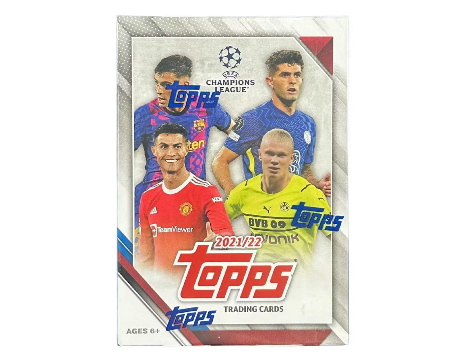 2021-22 Topps UEFA Champions League Collection Soccer Blaster Trading Cards LV