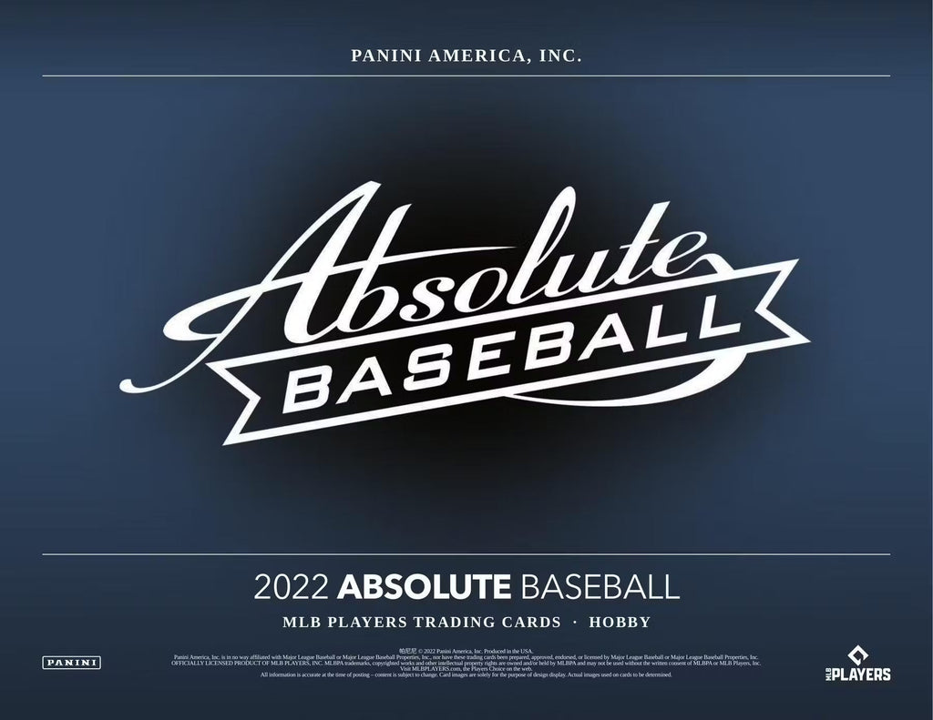 2022 Panini Absolute Baseball Hobby Trading Cards LV