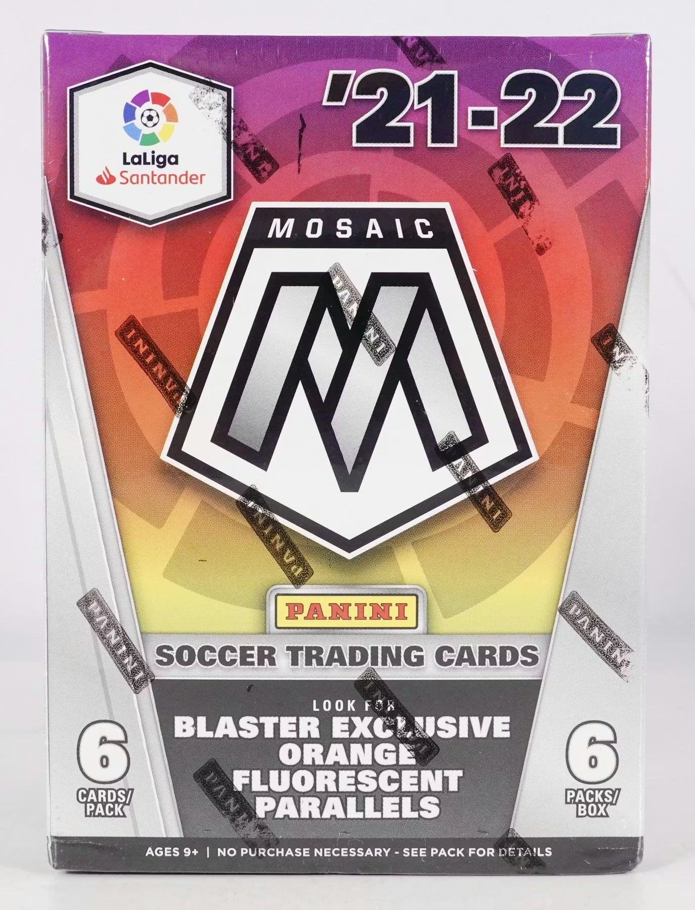2021-22 Panini Mosaic La Liga Soccer Blaster Trading Cards LV