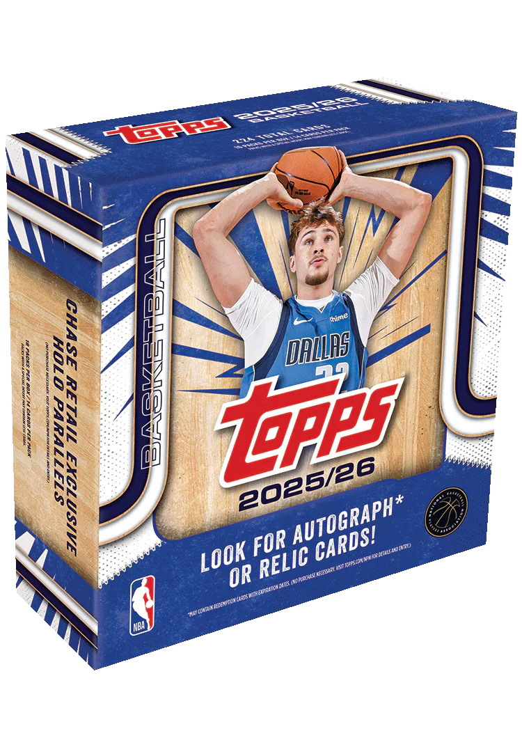 2025-26 Topps Basketball Mega Trading Cards LV
