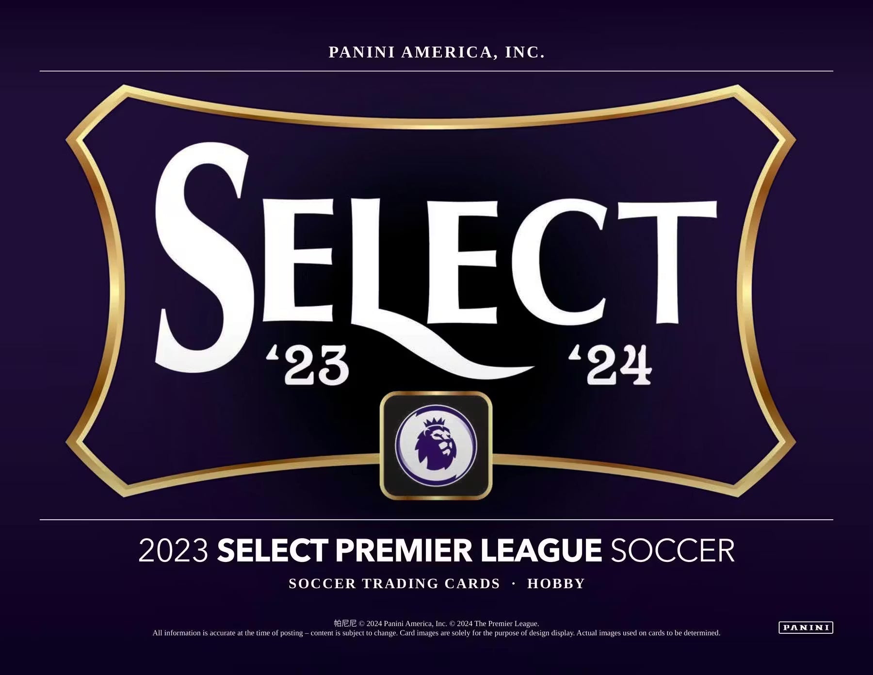 2023-24 Panini Select Soccer Premier League Hobby Trading Cards LV