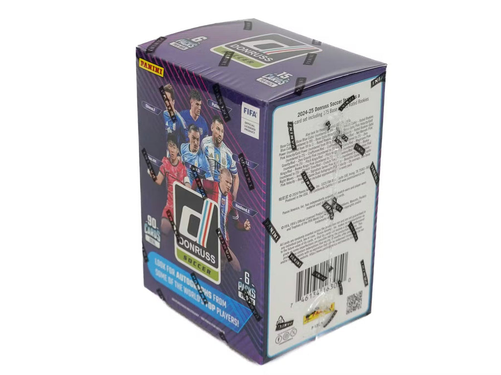 2024-25 Panini Donruss Soccer Blue Cubic Blaster Trading Cards LV