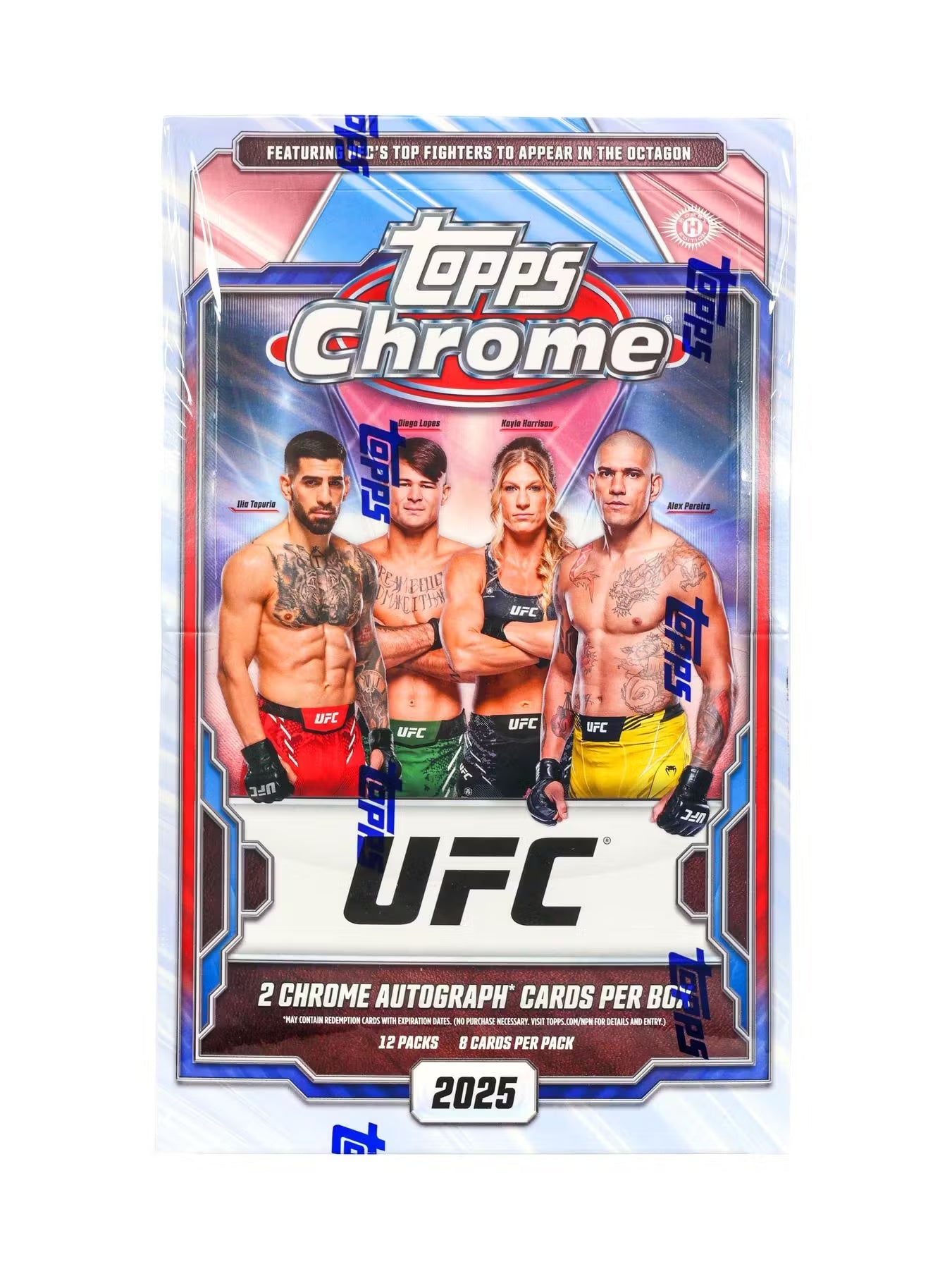 2025 Topps Chrome UFC Hobby Trading Cards LV