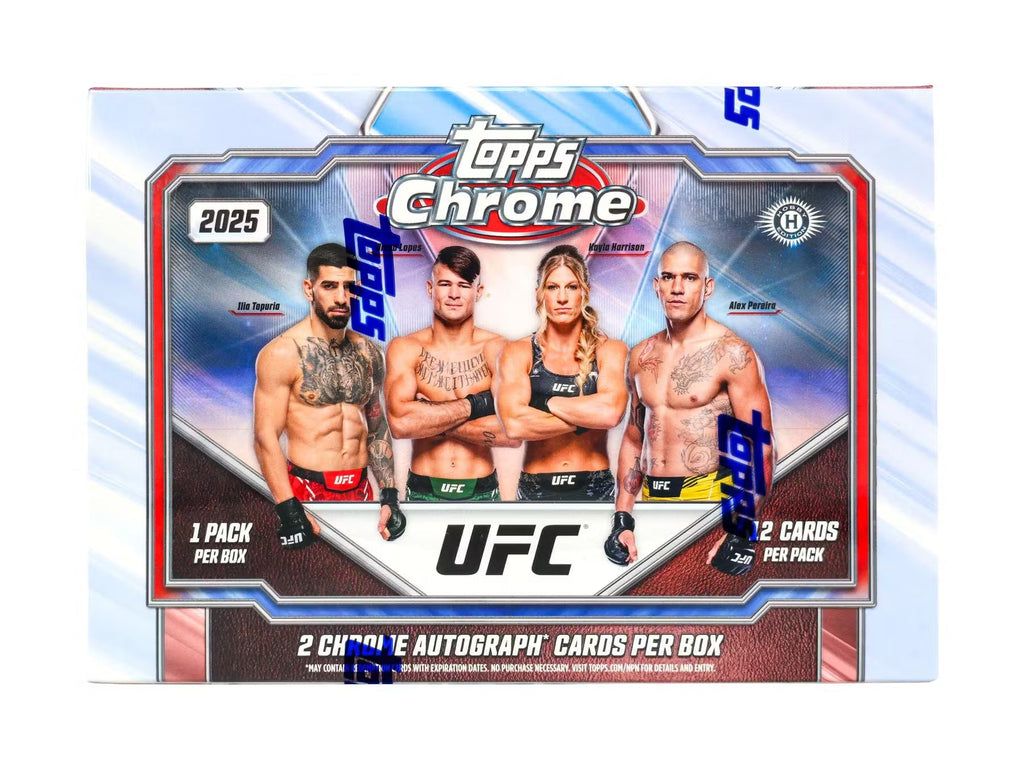 2025 Topps Chrome UFC Breakers Delight Trading Cards LV