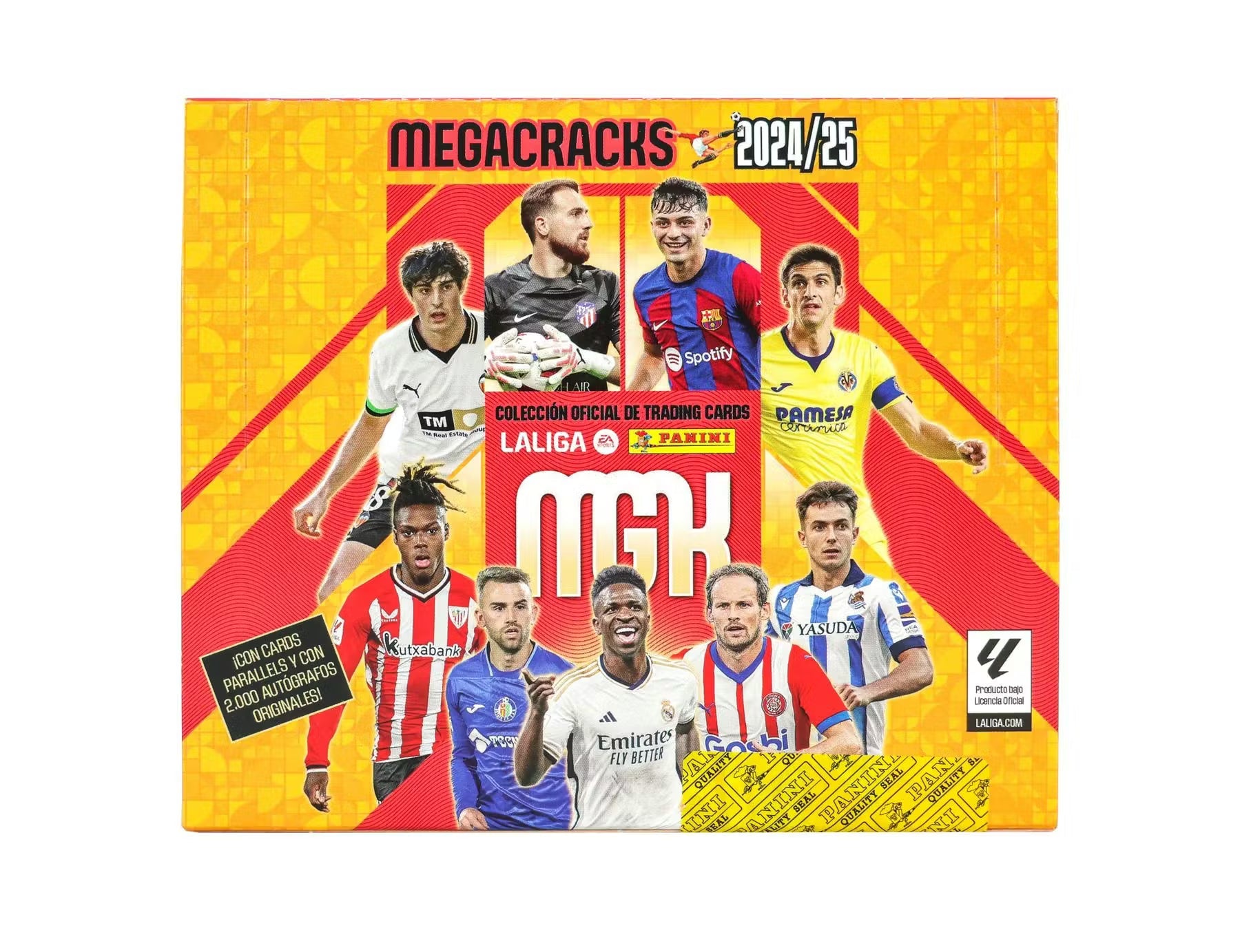 2024-25 Panini La Liga Megacracks Soccer Trading Cards LV