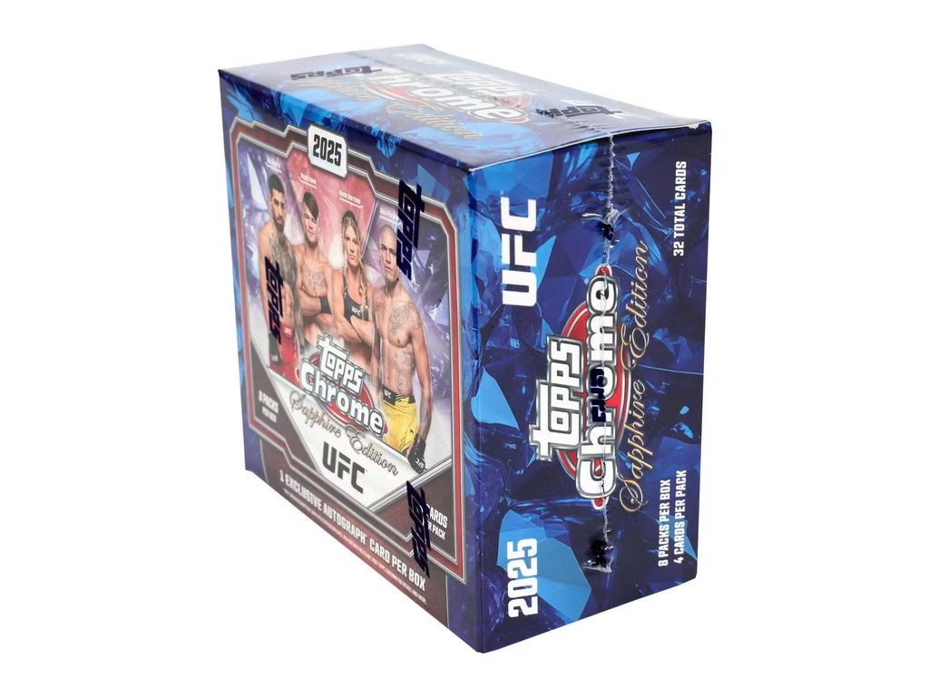 2025 Topps Chrome UFC Sapphire Edition Trading Cards LV