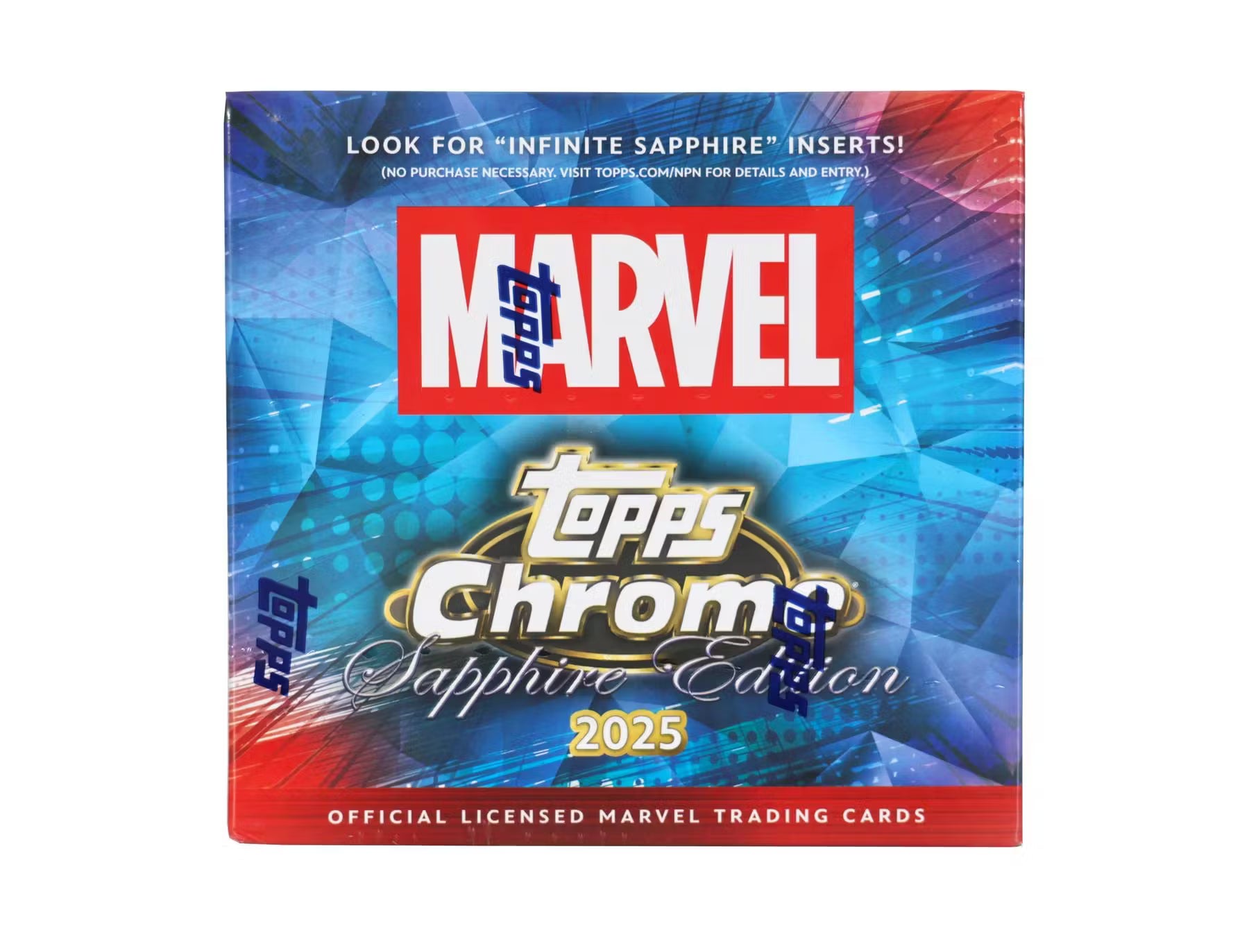 2025 Topps Chrome Marvel Sapphire Edition Hobby Trading Cards LV