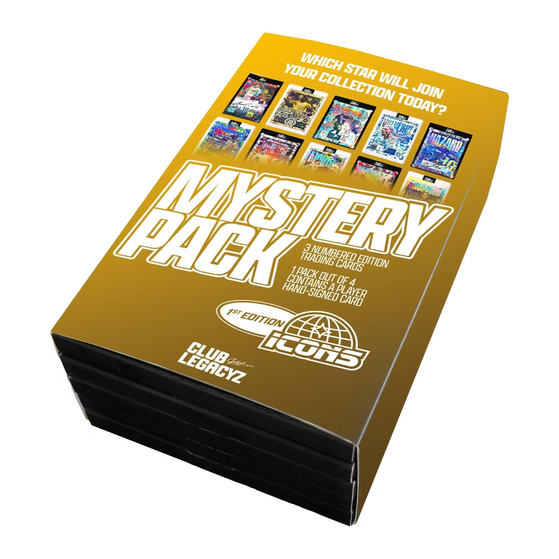 2025 Club Legacyz Icons Soccer First Edition Hobby Trading Cards LV