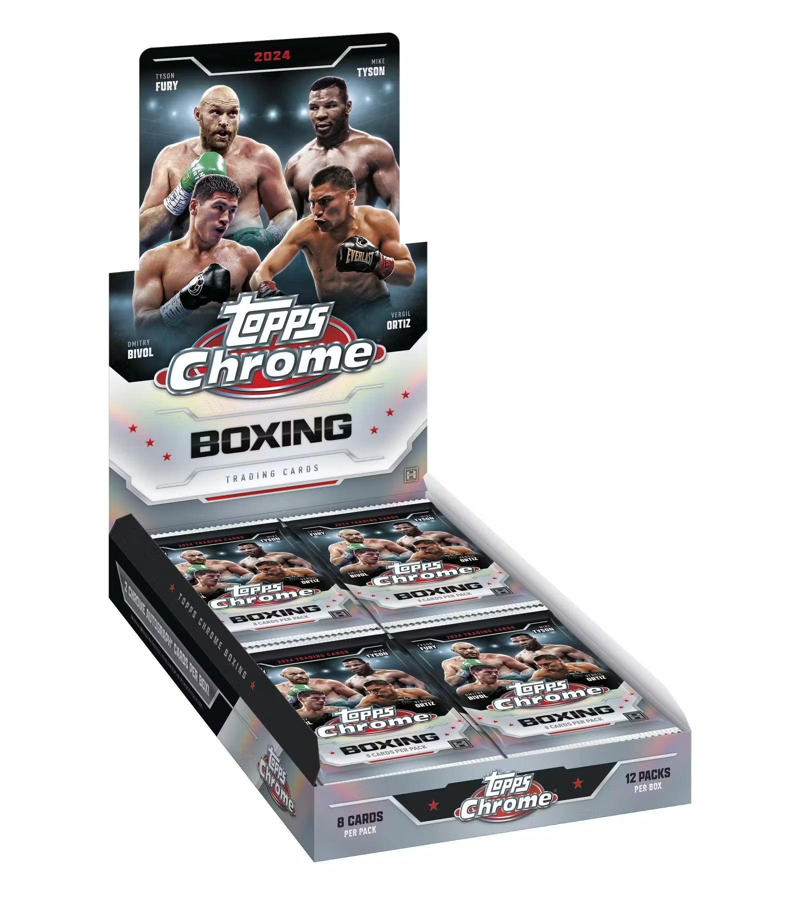 2024 Topps Chrome Boxing Hobby Trading Cards LV