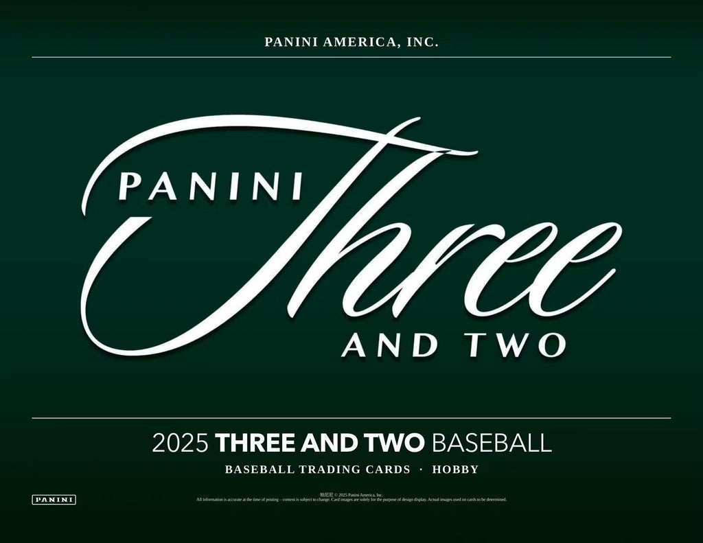 2025 Panini Three and Two Baseball Hobby Trading Cards LV