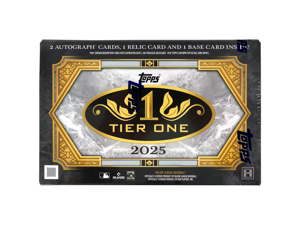 2025 Topps Tier One Baseball Hobby Trading Cards LV