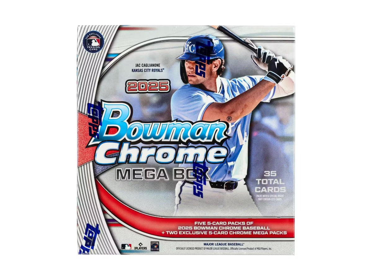 2025 Topps Bowman Chrome Baseball Mega Trading Cards LV