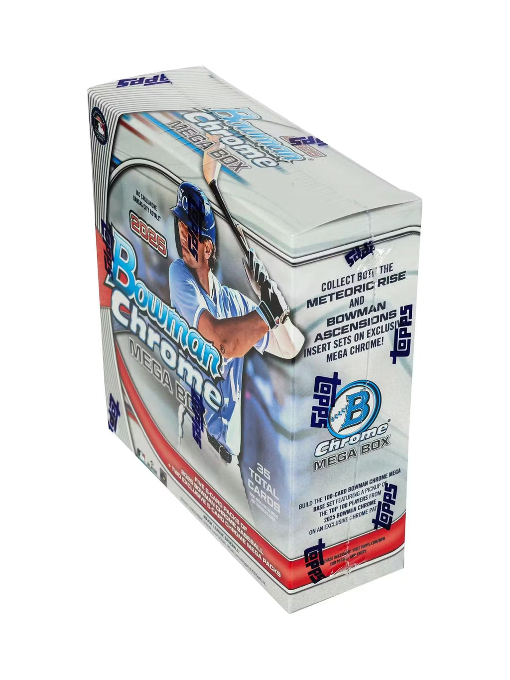 2025 Topps Bowman Chrome Baseball Mega Trading Cards LV