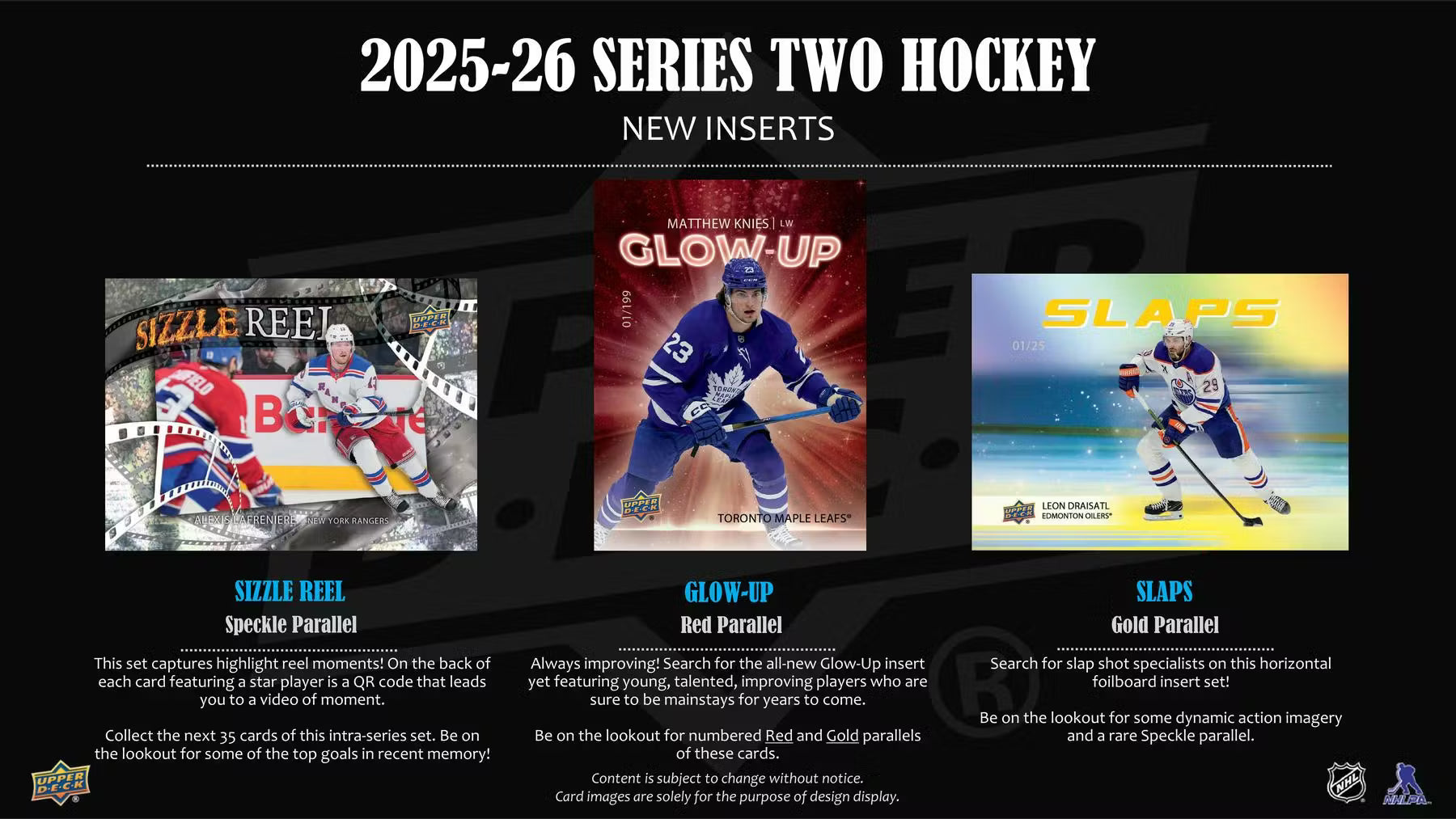 2025-26 Upper Deck Series 2 Hockey Hobby Trading Cards LV