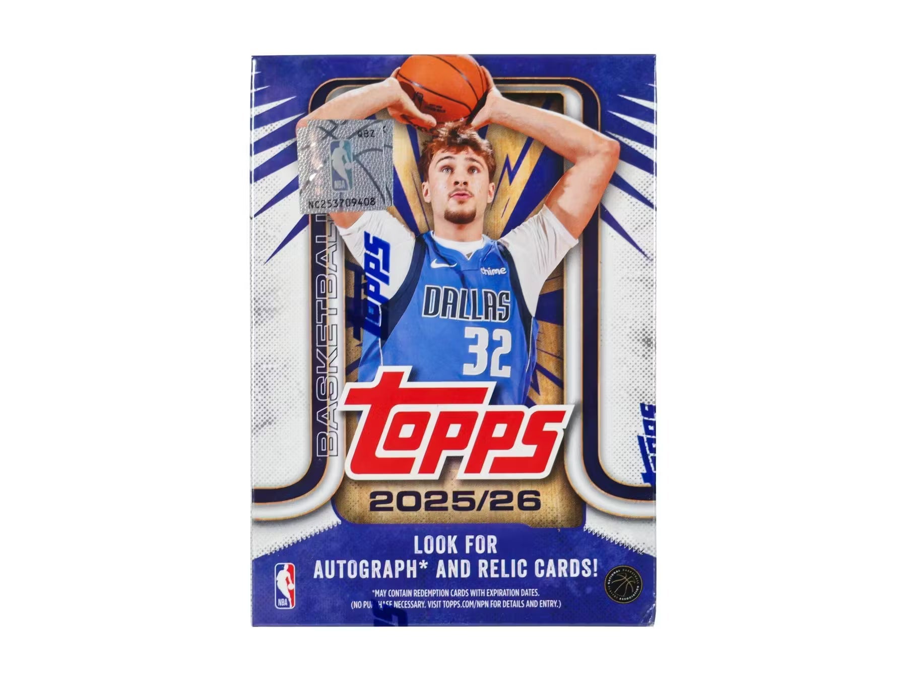 2025-26 Topps Basketball Blaster Trading Cards LV