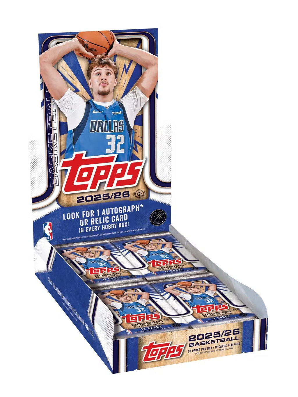 2025-26 Topps Basketball Hobby Trading Cards LV