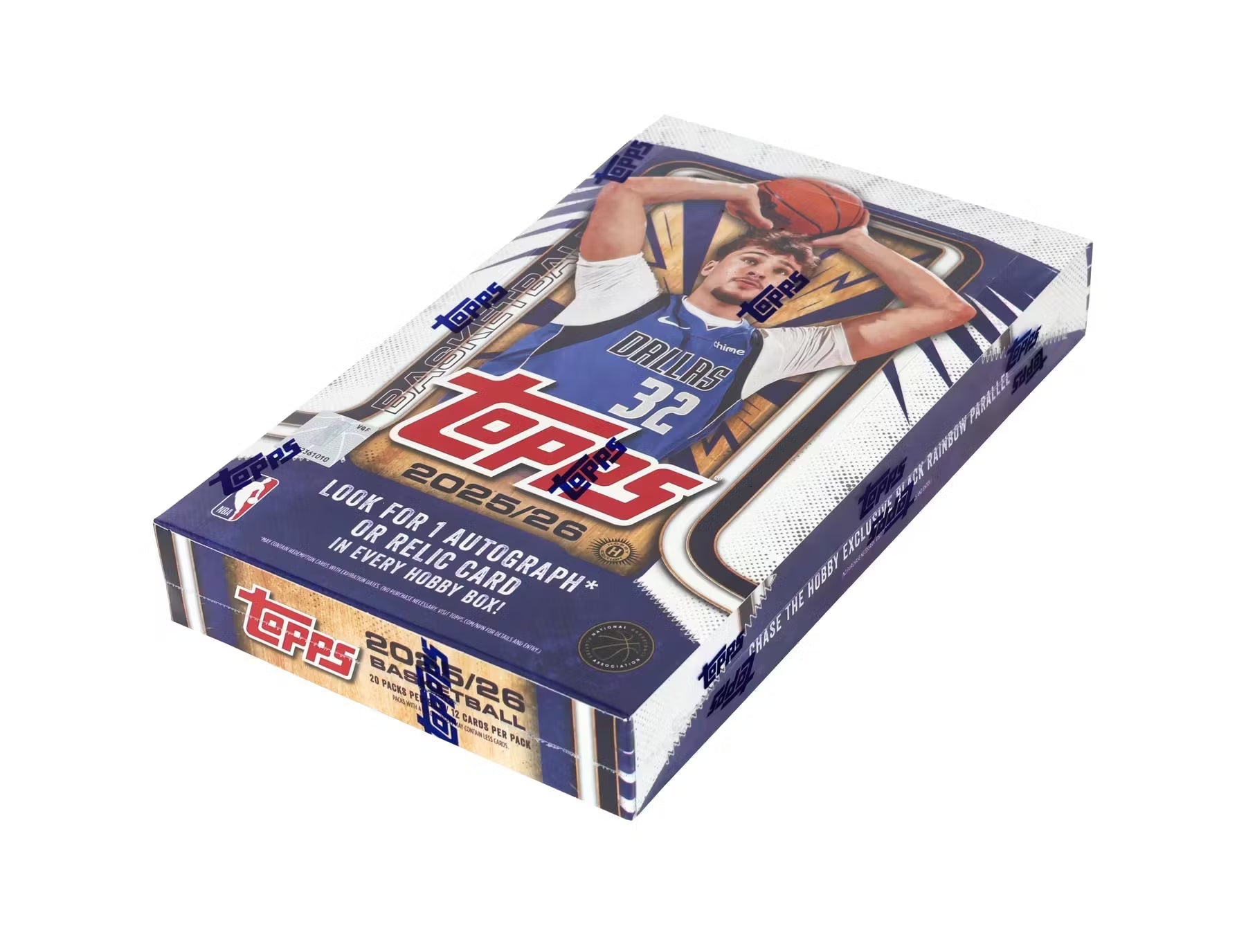 2025-26 Topps Basketball Hobby Trading Cards LV