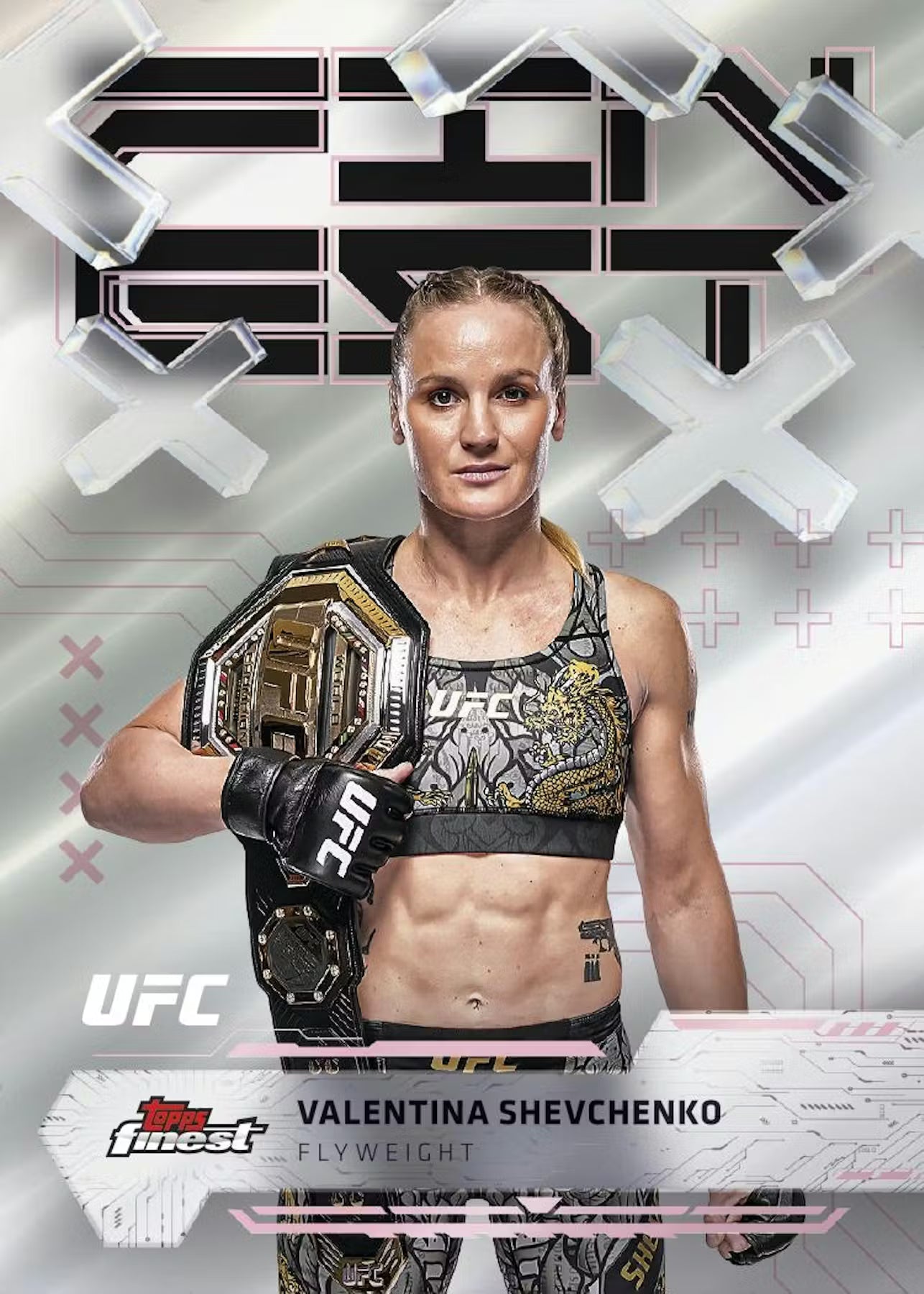 2025 Topps Finest UFC Hobby Trading Cards LV