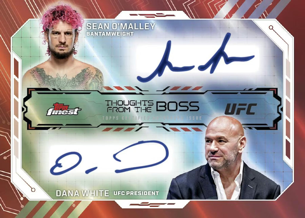 2025 Topps Finest UFC Hobby Trading Cards LV