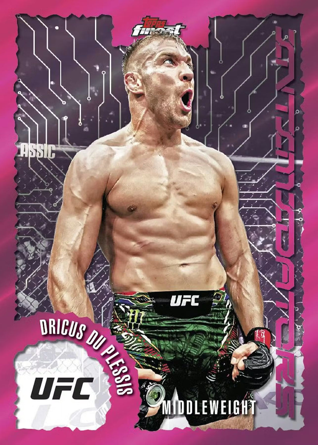 2025 Topps Finest UFC Hobby Trading Cards LV