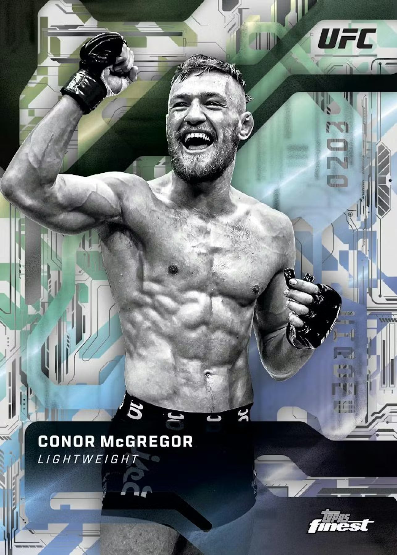 2025 Topps Finest UFC Hobby Trading Cards LV