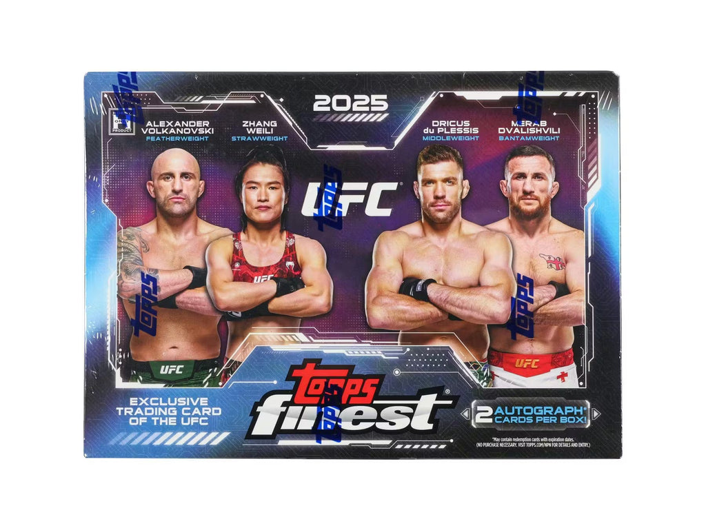2025 Topps Finest UFC Hobby Trading Cards LV