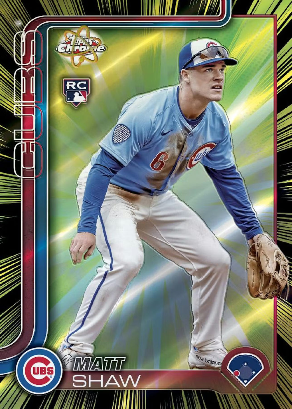 2025 Topps Chrome Baseball Updated Series Jumbo Trading Cards LV