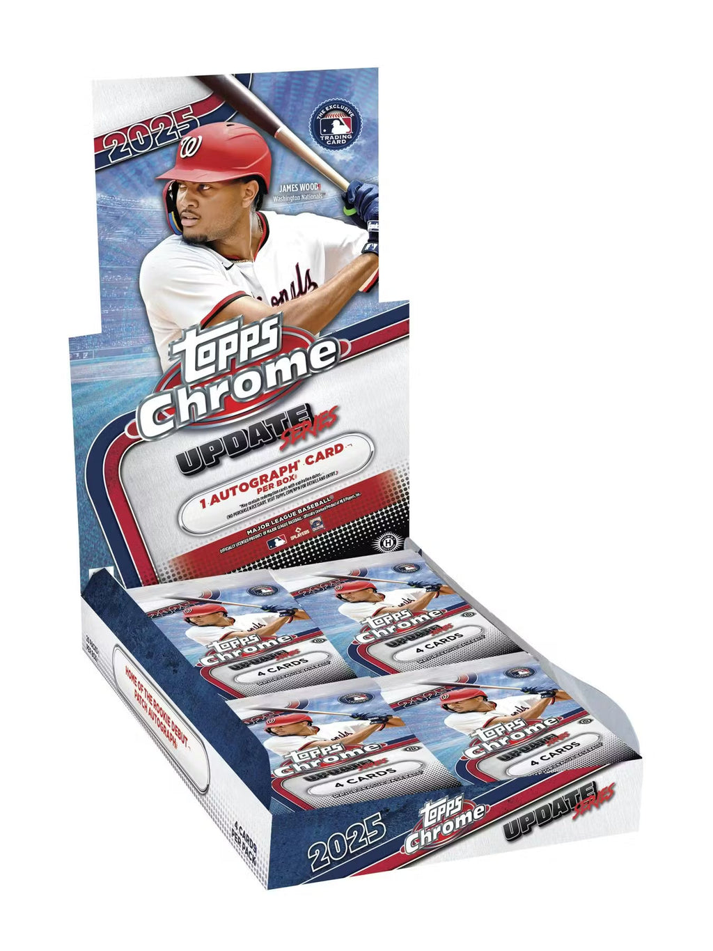 2025 Topps Chrome Baseball Update Series Hobby Trading Cards LV