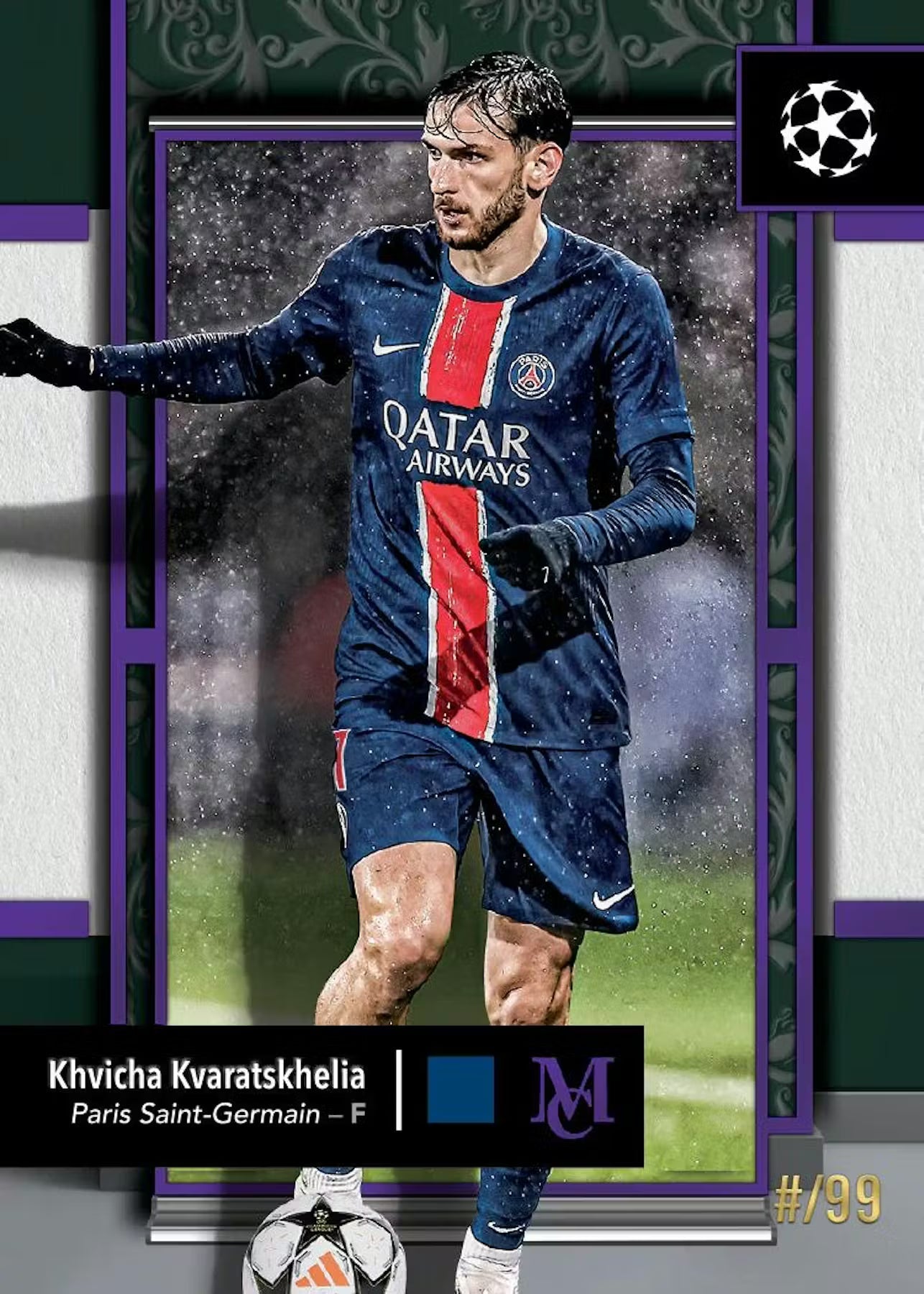 2025 Topps UEFA Club Competitions Museum Collection Hat Trick Hobby Trading Cards LV