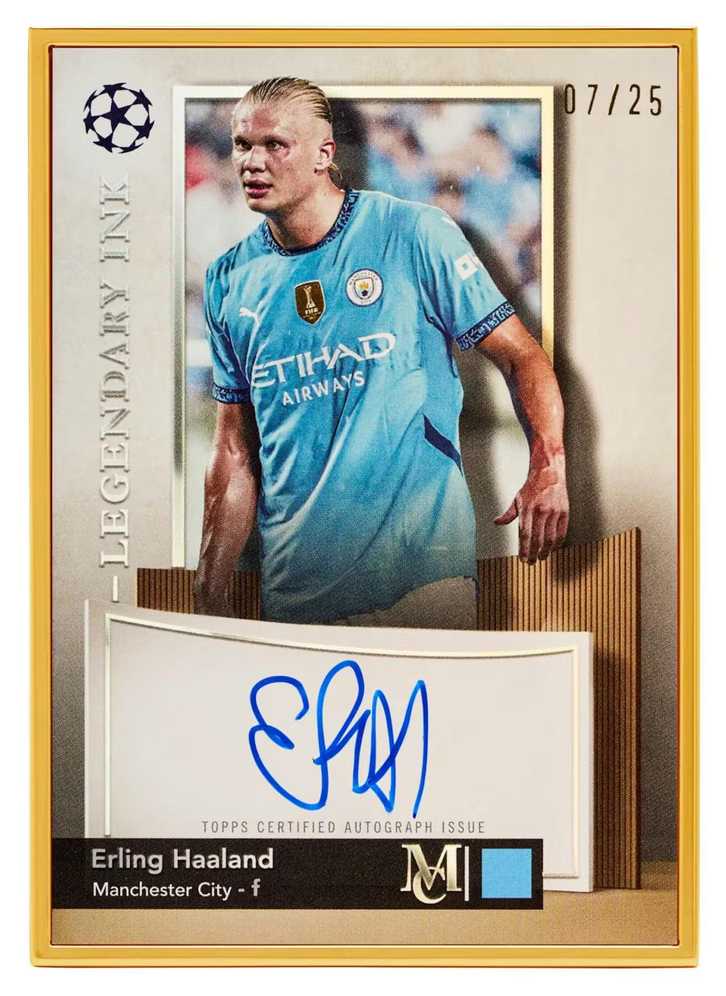 2025 Topps UEFA Club Competitions Museum Collection Hat Trick Hobby Trading Cards LV