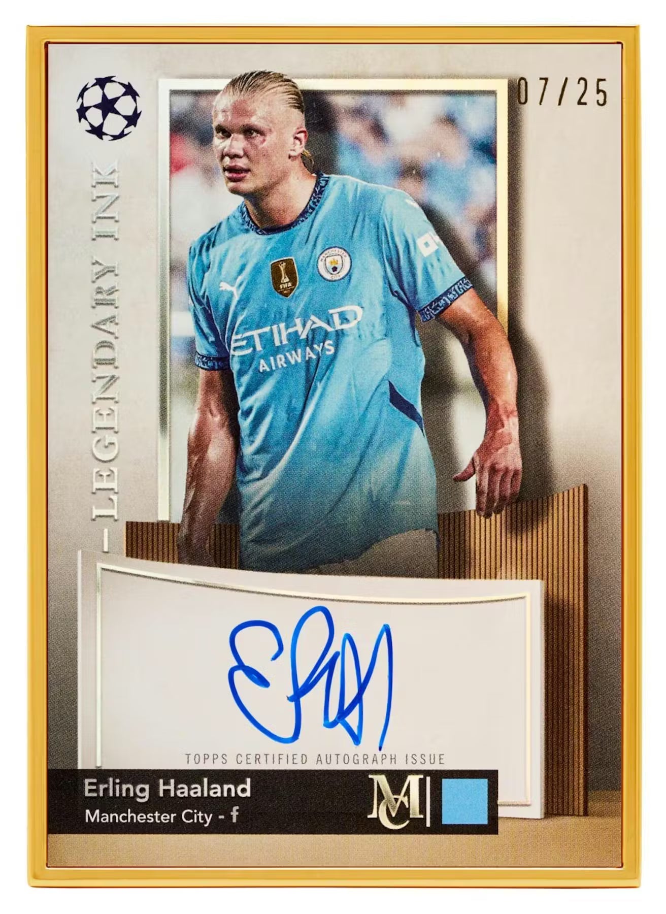2025 Topps UEFA Club Competitions Museum Collection Hat Trick Hobby Trading Cards LV