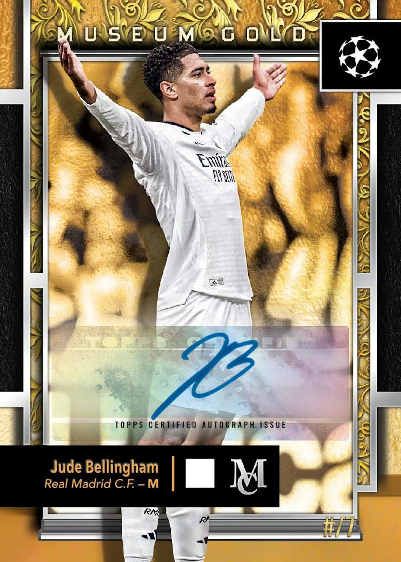 2025 Topps UEFA Club Competitions Museum Collection Hat Trick Hobby Trading Cards LV