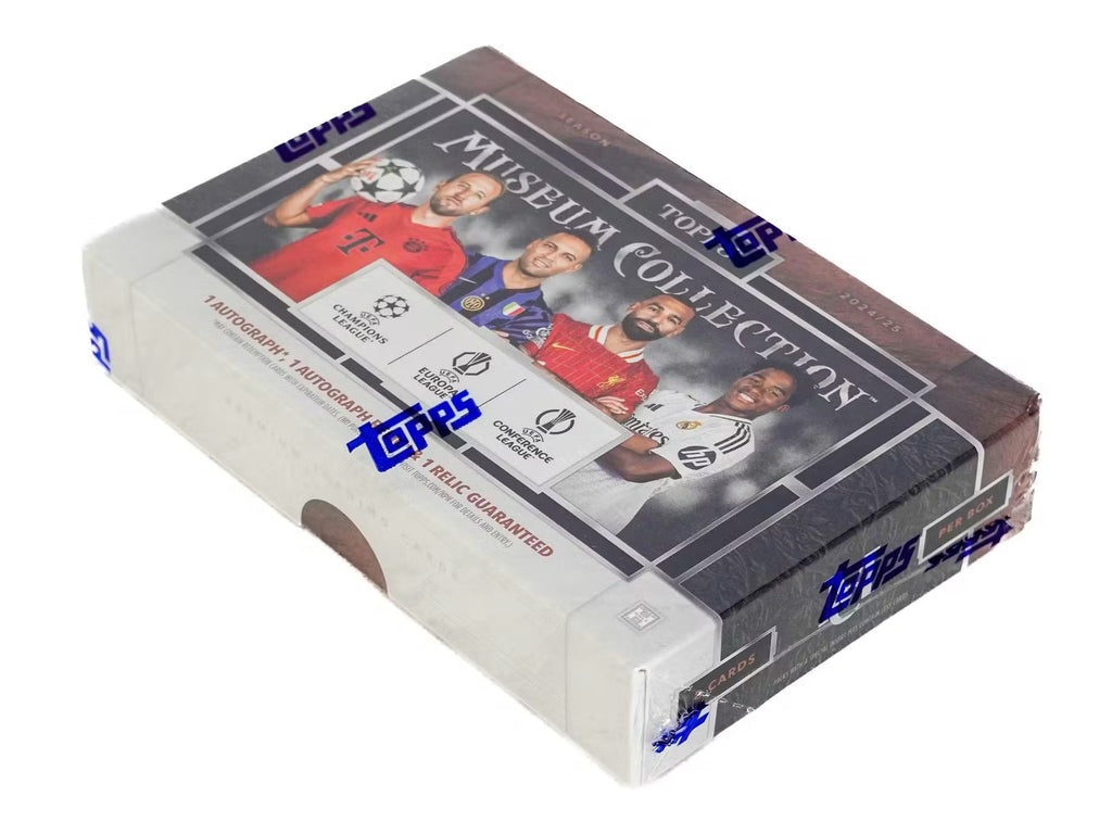 2025 Topps UEFA Club Competitions Museum Collection Soccer Hobby Trading Cards LV