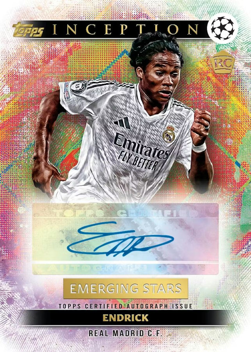 2024-25 Topps Inception Soccer UEFA Club Competitions Trading Cards LV