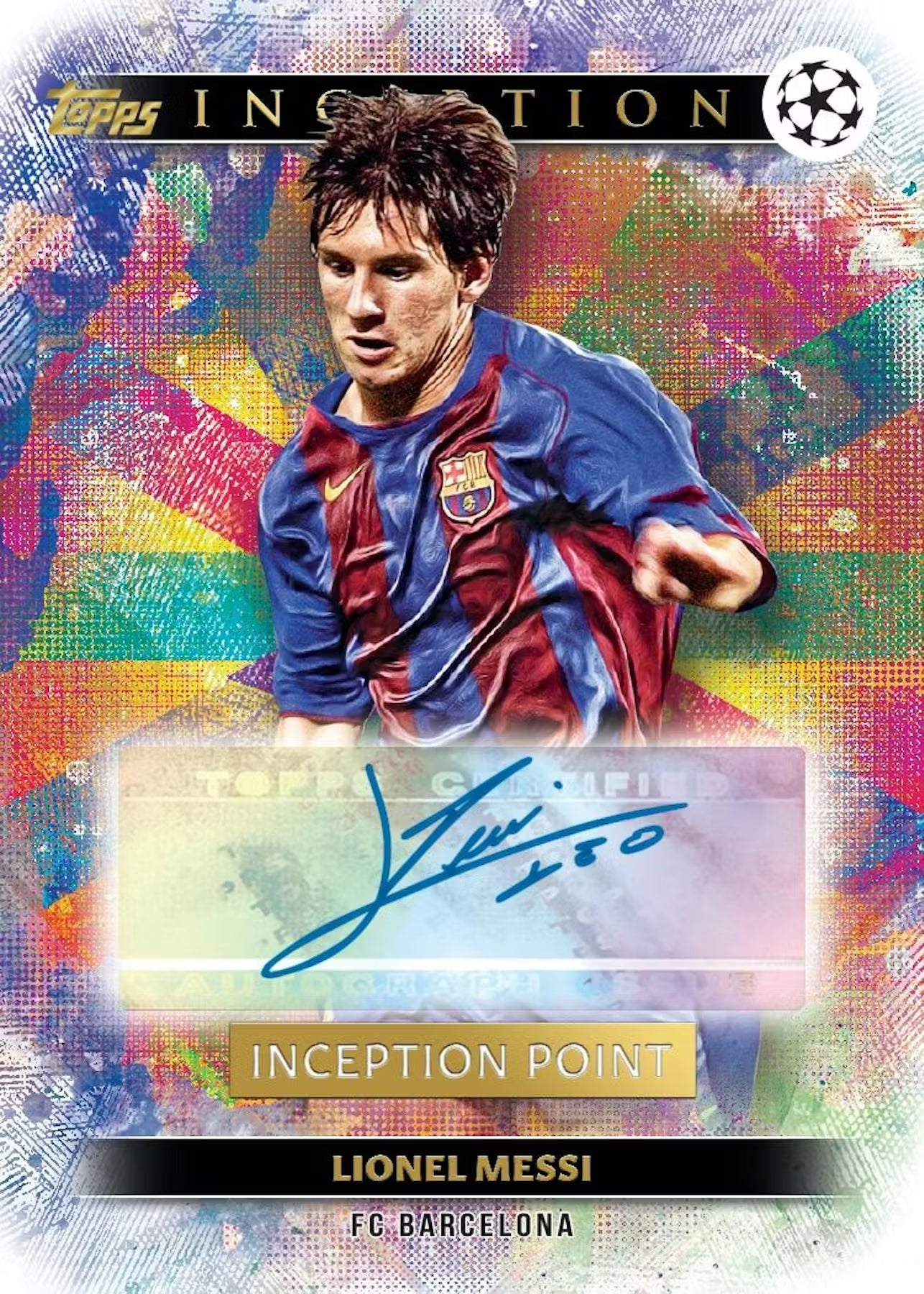 2024-25 Topps Inception Soccer UEFA Club Competitions Trading Cards LV